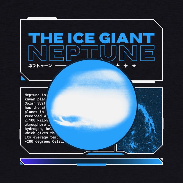 THE ICE GIANT NEPTUNE by AuraNova